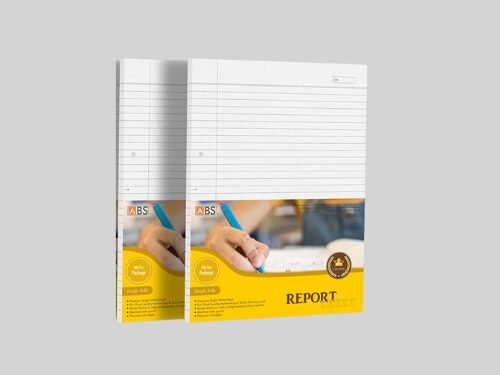 ABS Crown Single Side Ruled Report Sheet - Image 5