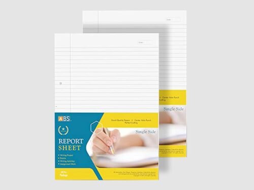 ABS Premium Single Side Ruled Report Sheet - Image 1