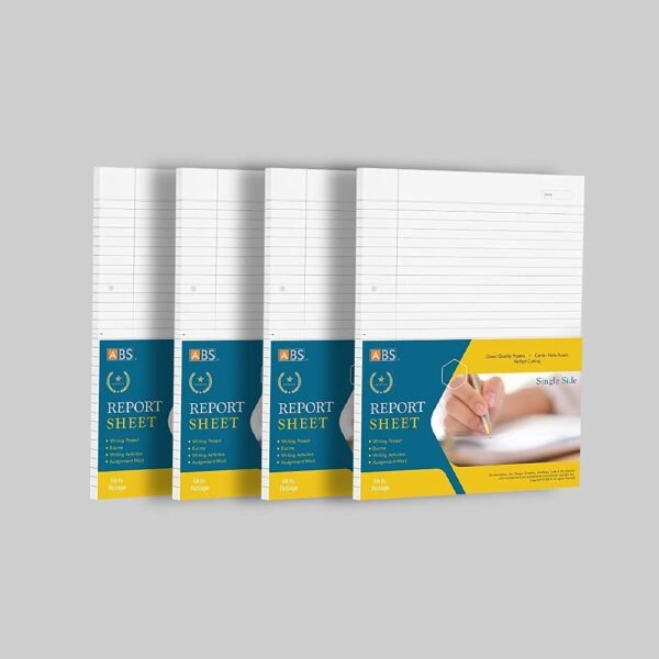 ABS Premium Single Side Ruled Report Sheet