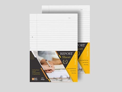 ABS Premium Double Side Ruled Report Sheet