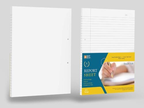 ABS Premium Single Side Ruled Report Sheet Pack of 500 Sheets - Image 7
