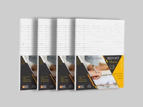 ABS Premium Double Side Ruled Report Sheet Pack of 400 Sheets - Image 3