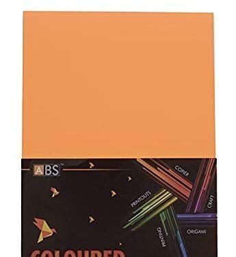 ABS Fluorescent paper A4 - 80 gsm orange