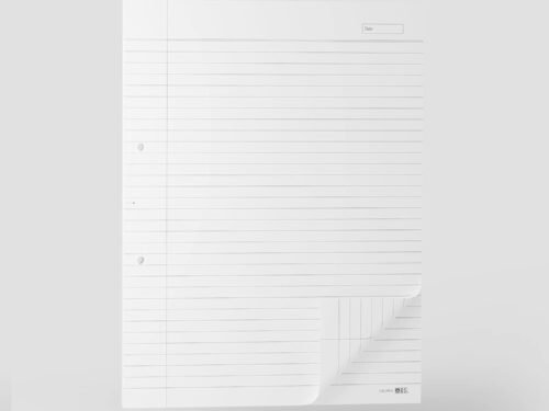 ABS Crown Double Side Ruled Report Sheet Pack of 500 Sheets - Image 4
