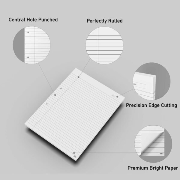 ABS Premium Single Side Ruled Report Sheet