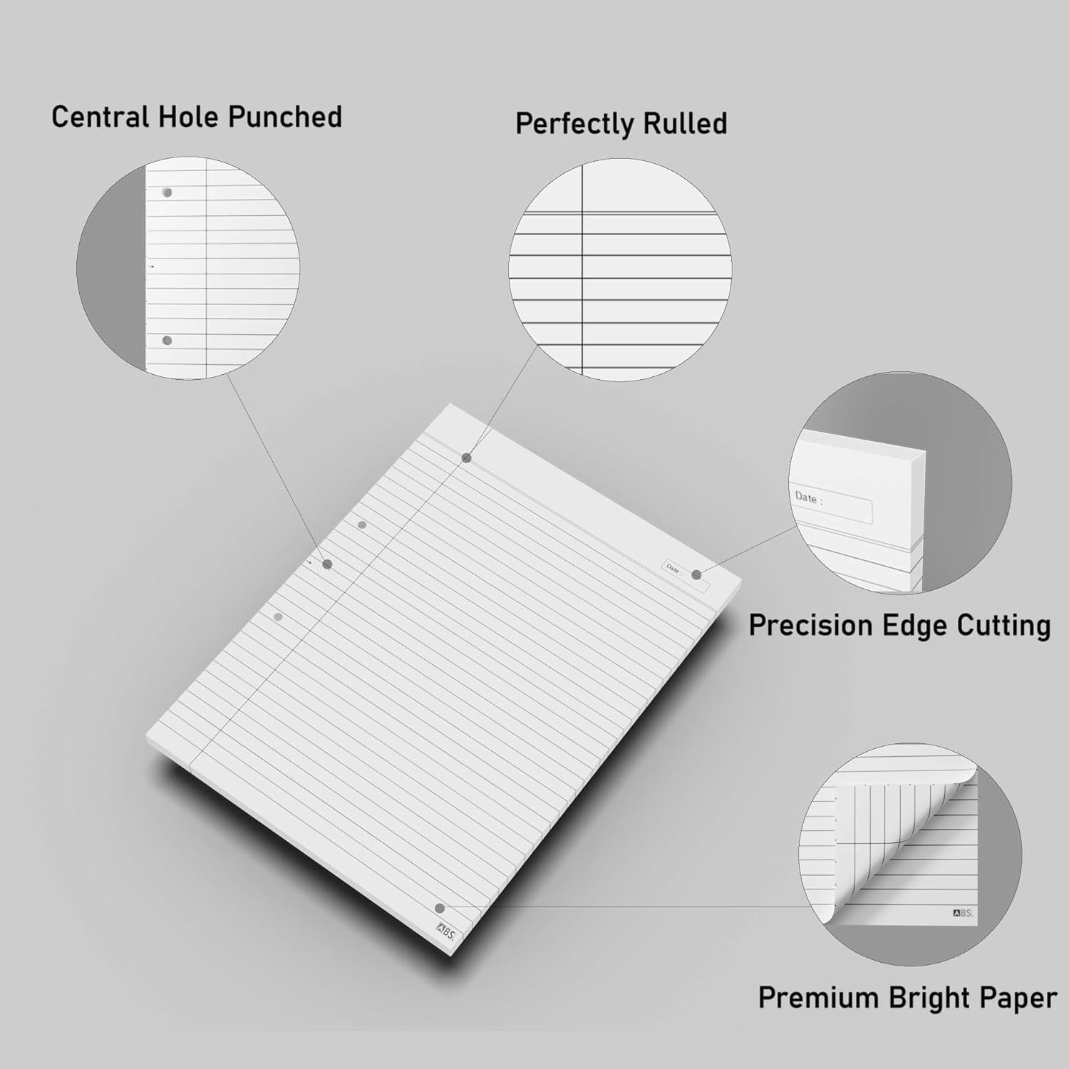 ABS Premium Double Side Ruled Report Sheet - Image 4