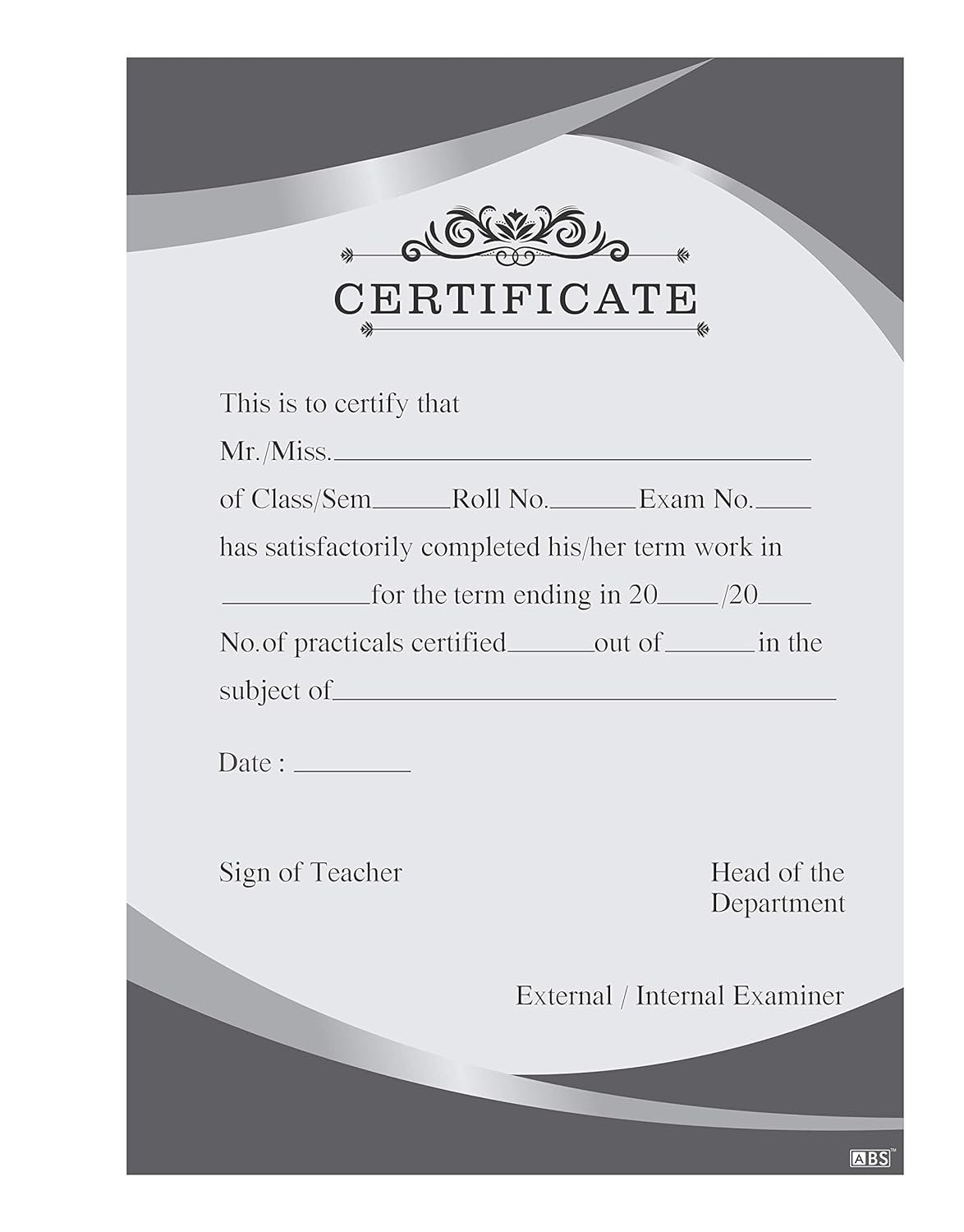 ABS Premium Single Side Ruled Report Sheet Pack of 500 Sheets - Image 4