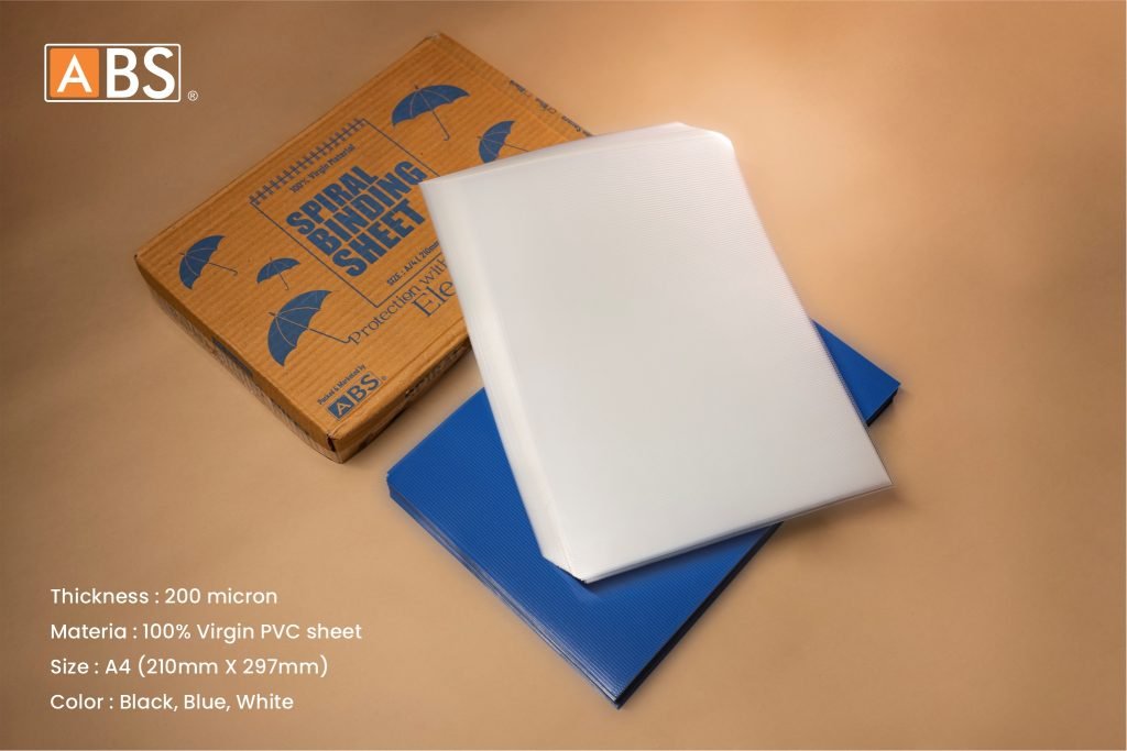 ABS Binding Sheets Lining Blue
