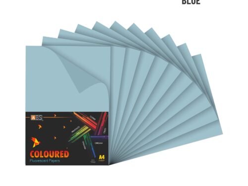 ABS Fluorescent paper A4 - 80 gsm Fluorecent light blue - Image 6