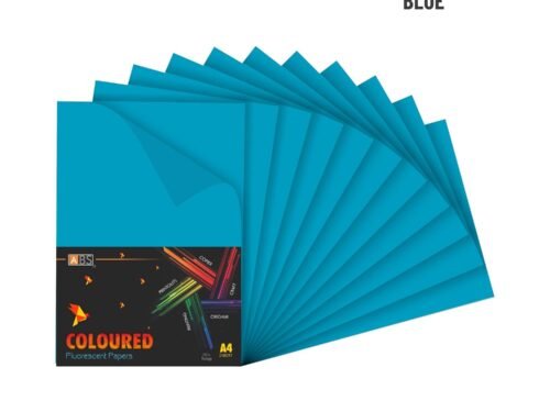 ABS Fluorescent paper A4 - 80 gsm Fluorecent blue - Image 2