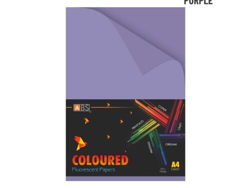 ABS Fluorescent paper A4 - 80 gsm light purple - Image 1