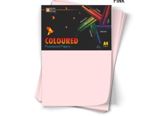 ABS Fluorescent paper A4 - 80 gsm light pink - Image 6