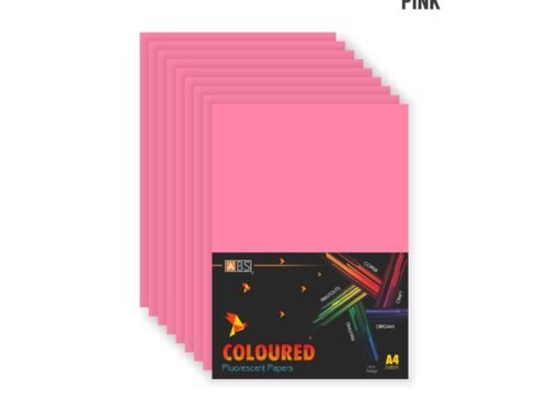 ABS Fluorescent paper A4 - 80 gsm Fluorecent pink - Image 6