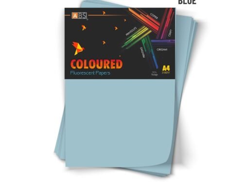 ABS Fluorescent paper A4 - 80 gsm Fluorecent light blue - Image 5