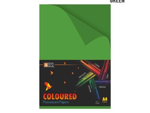 ABS Fluorescent paper A4 - 80 gsm Parrot green - Image 1