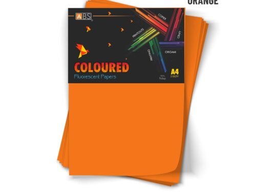 ABS Fluorescent paper A4 - 80 gsm Fluorecent orange - Image 6