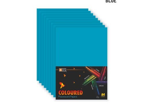 ABS Fluorescent paper A4 - 80 gsm Fluorecent blue - Image 5