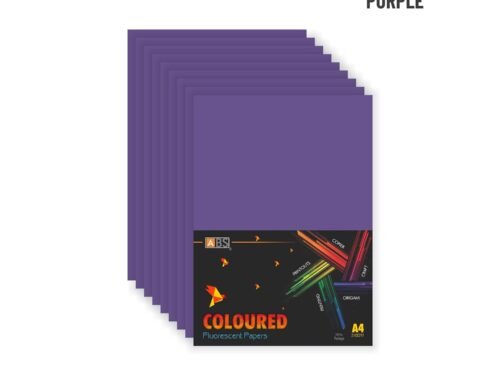 ABS Fluorescent paper A4 - 80 gsm dark purple - Image 6