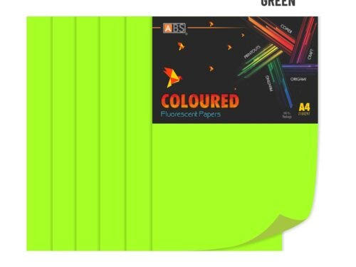 ABS Fluorescent paper A4 - 80 gsm Fluorecent green - Image 5