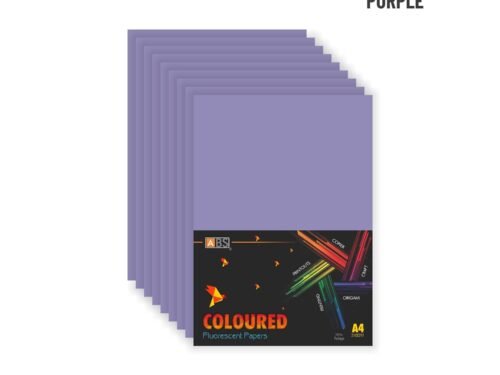 ABS Fluorescent paper A4 - 80 gsm light purple - Image 4