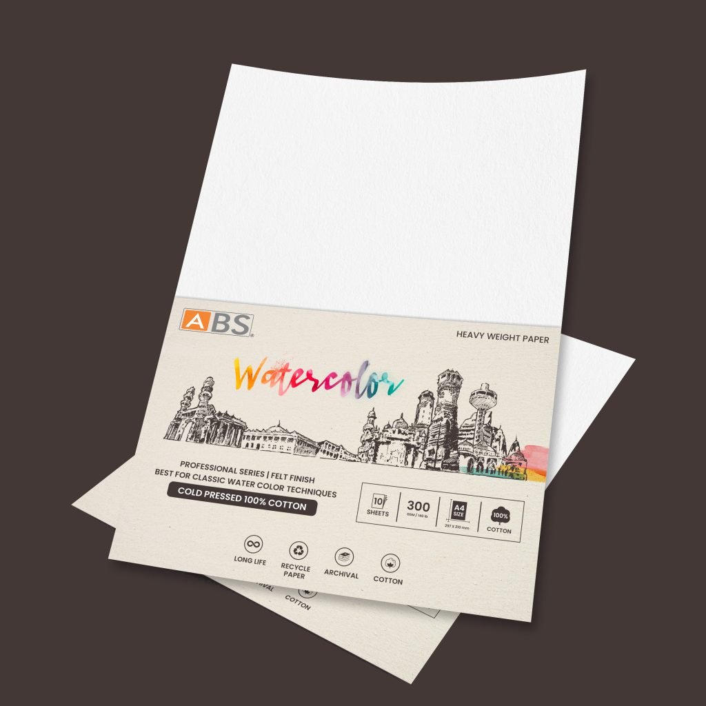 ABS Water color paper (100% cotton) A4
