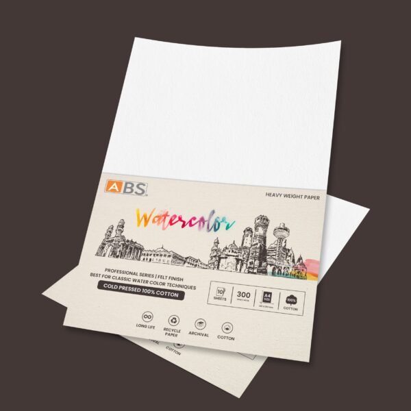 ABS Water color paper (100% cotton) A4