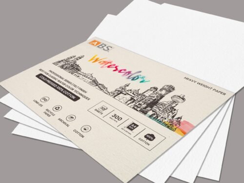 ABS Water color paper (100% cotton) A4 - Image 15