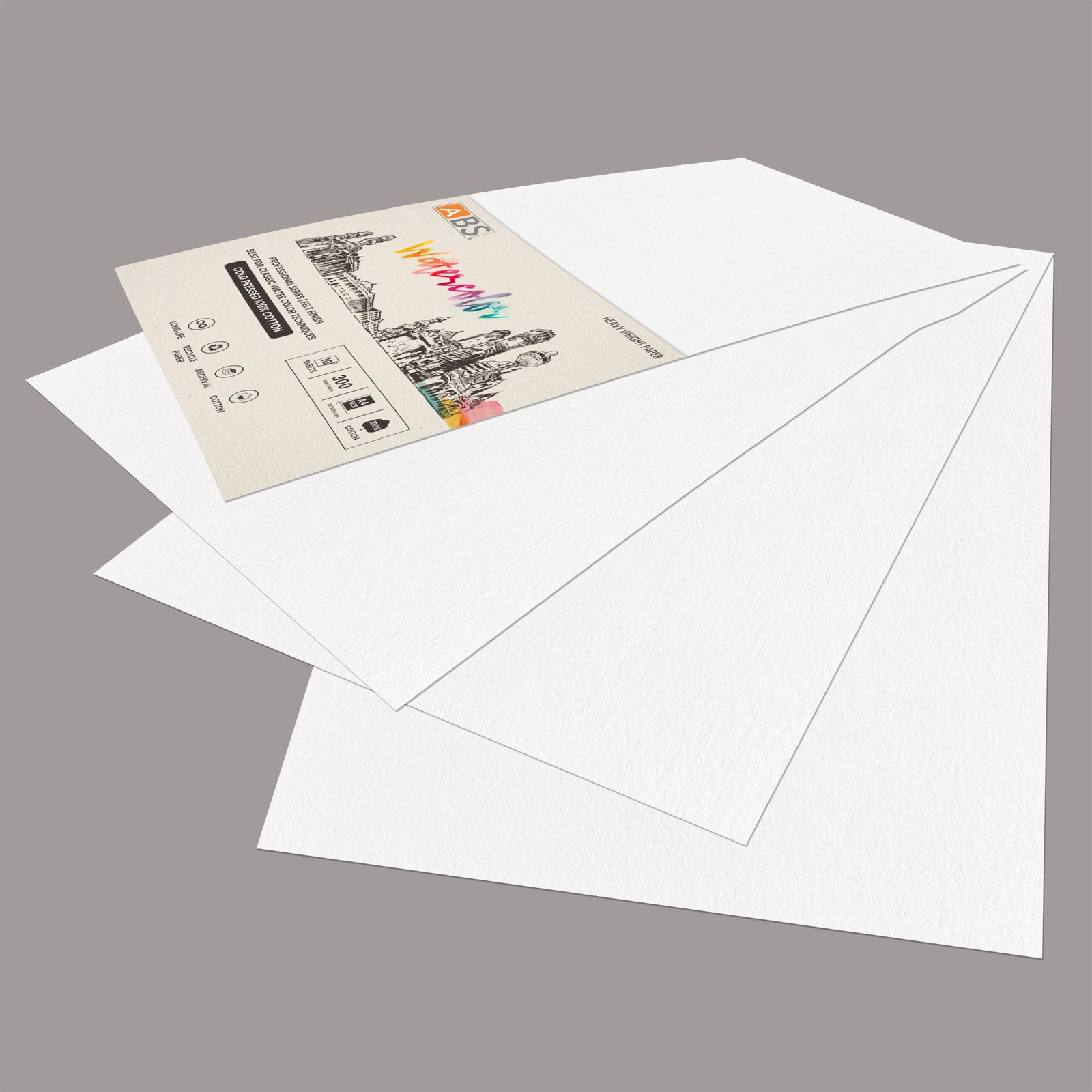 ABS Water color paper (100% cotton) A4 - Image 14
