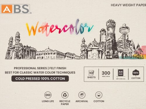 ABS Water color paper (100% cotton) A4 - Image 13