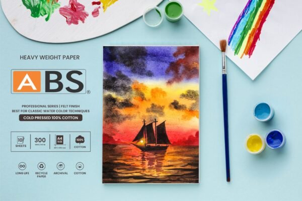 ABS Water color paper (100% cotton) A4