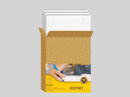 ABS Crown Single Side Ruled Report Sheet Pack of 300 Sheets - Image 5