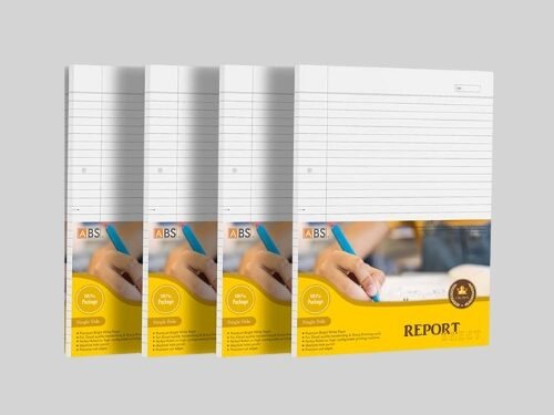 ABS Crown Single Side Ruled Report Sheet - Image 7
