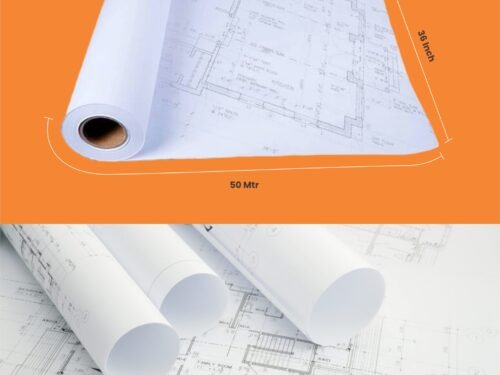 ABS Plotter Roll 36 Inch x 50 Mtr - 80 GSM - Image 4